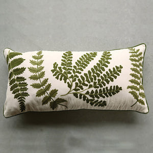 Fern Botanical Throw Pillow
