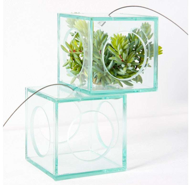 Hanging Glass Cube
