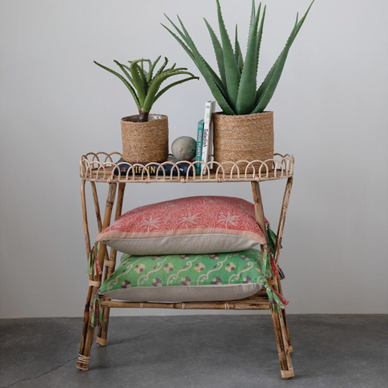 Woven Plant Stand / Plant Table